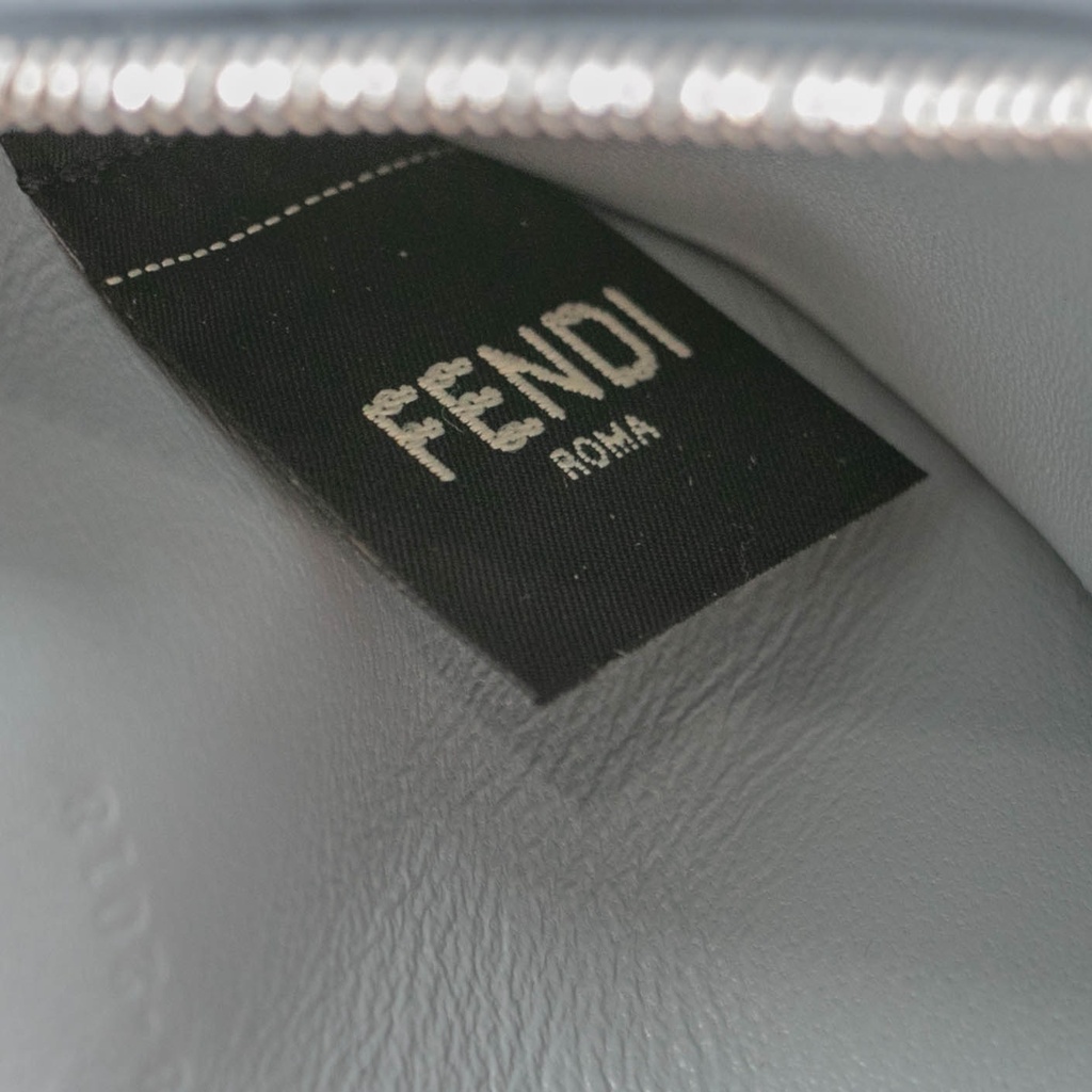 Fendi Peekaboo Blue Selleria Card Holder