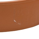 Balenciaga Women's BB Thin Belt In Brown Calfskin And Silver Buckle In Size 90