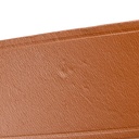 Balenciaga Women's BB Thin Belt In Brown Calfskin And Silver Buckle In Size 90