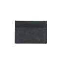 Gucci GG Rubber-Effect Card Case Black 771315