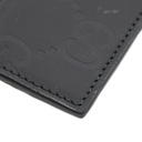 Gucci GG Rubber-Effect Card Case Black 771315