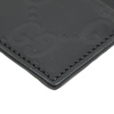 Gucci GG Rubber-Effect Card Case Black 771315