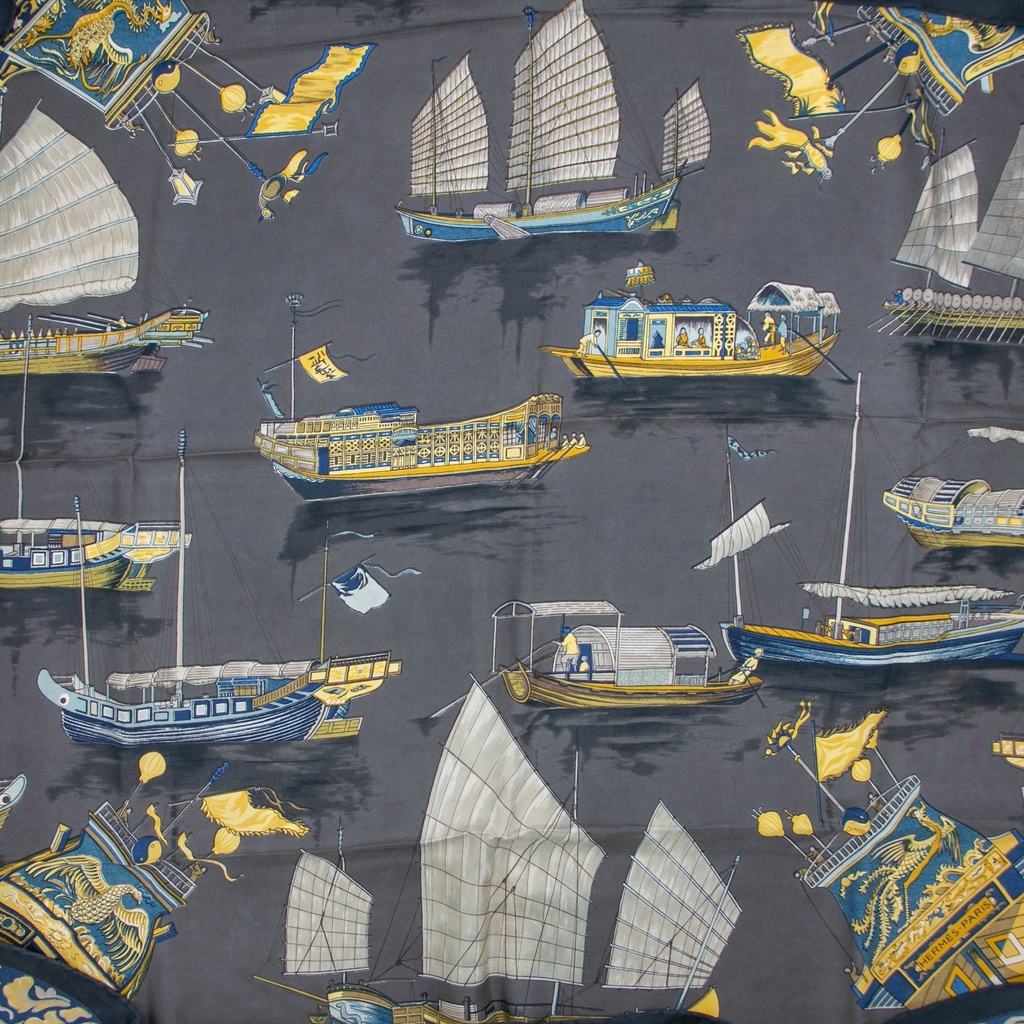 Hermes Silk Scarf In Size 90x90