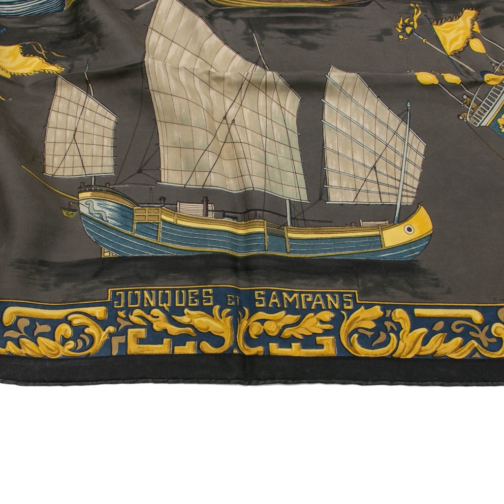 Hermes Silk Scarf In Size 90x90