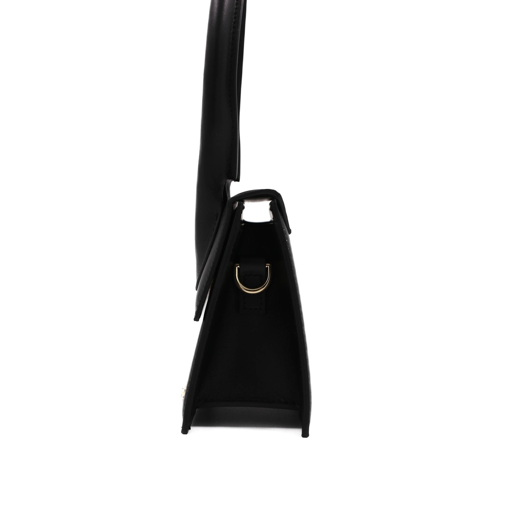 Jacquemus Smooth Calfskin Le Chiquito Noeud Black