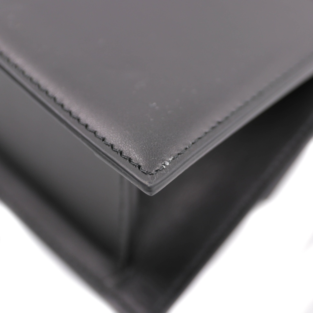 Jacquemus Smooth Calfskin Le Chiquito Noeud Black