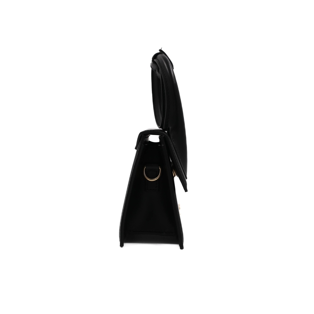 Jacquemus Smooth Calfskin Le Chiquito Noeud Black