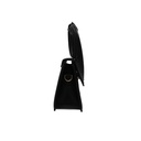 Jacquemus Smooth Calfskin Le Chiquito Noeud Black