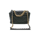 Chanel Black Leather 19 Large Flap Bag 