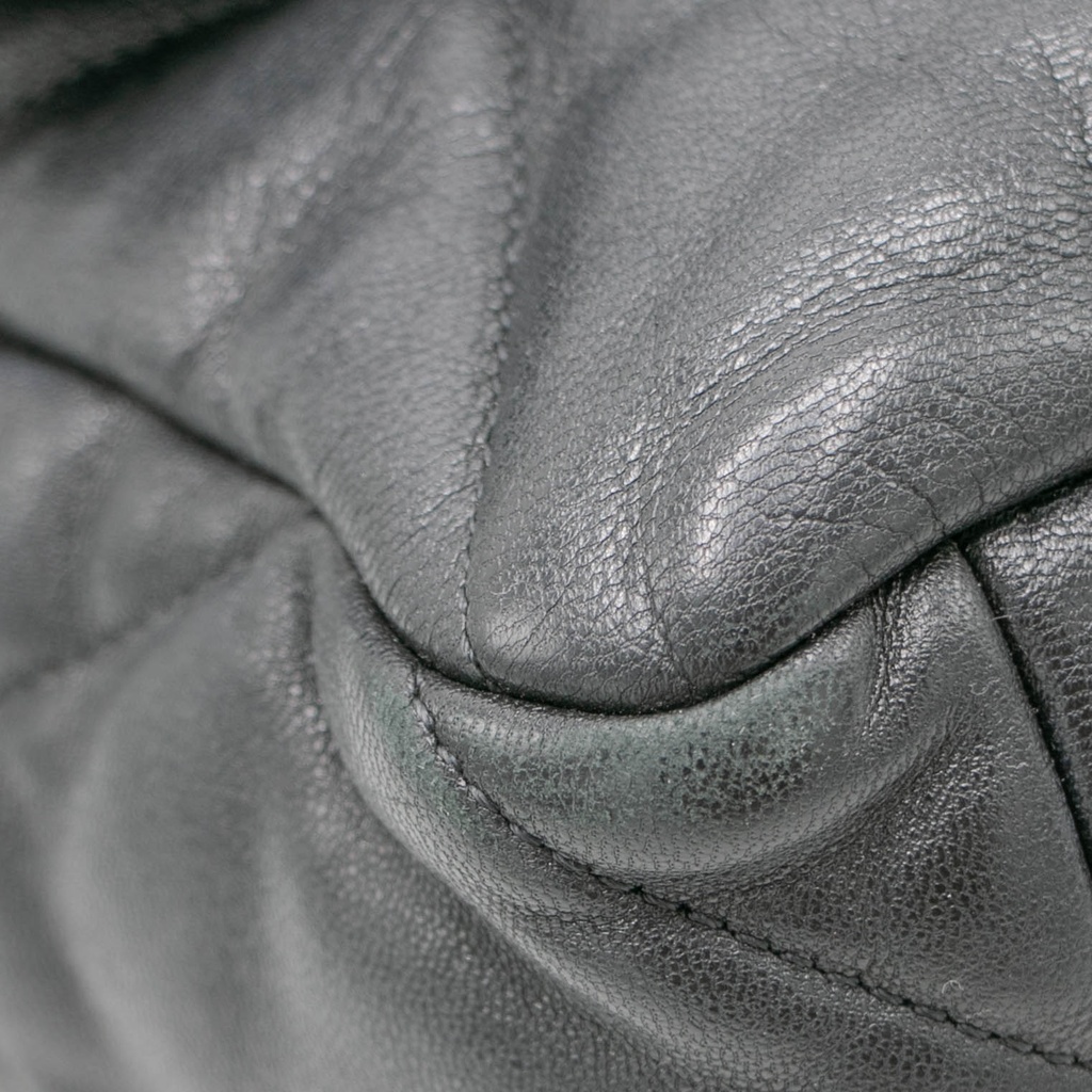 Chanel Black Leather 19 Large Flap Bag 