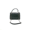 Chanel Black Quilted Leather Small Trendy CC Top Handle Bag