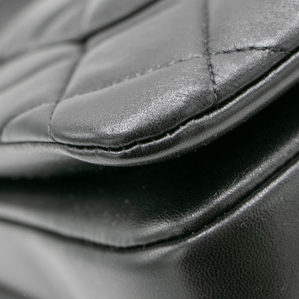 Chanel Black Quilted Leather Small Trendy CC Top Handle Bag