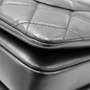 Chanel Black Quilted Leather Small Trendy CC Top Handle Bag