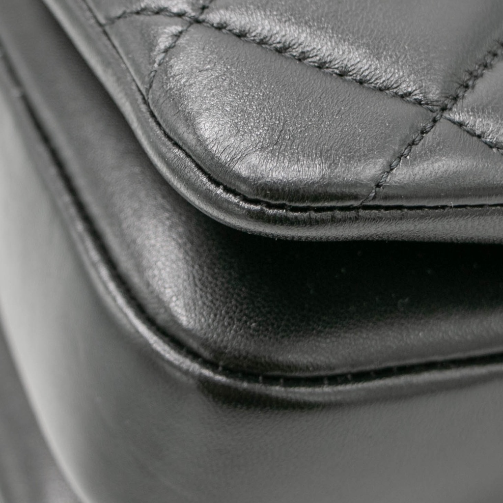 Chanel Black Quilted Leather Small Trendy CC Top Handle Bag