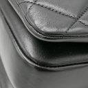 Chanel Black Quilted Leather Small Trendy CC Top Handle Bag