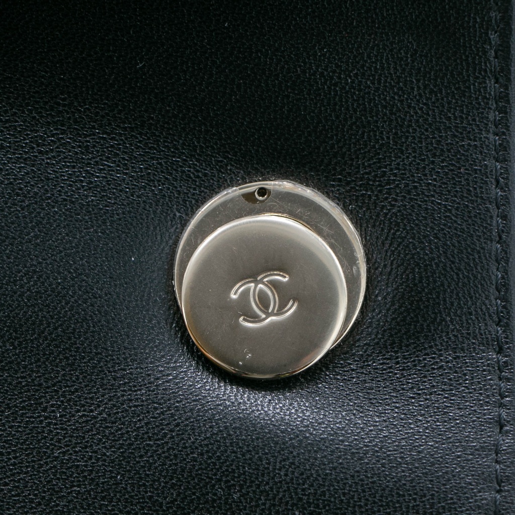 Chanel Black Quilted Leather Small Trendy CC Top Handle Bag
