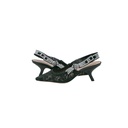 Christian Dior J'Adior Slingback Pump Black Short Heel Size 37 1/2
