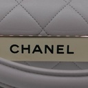 Chanel Lambskin Quilted Medium Trendy CC Flap Dual Handle Bag Lilas Lilac