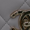 Chanel Lambskin Quilted Medium Trendy CC Flap Dual Handle Bag Lilas Lilac