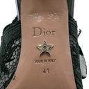 Christian Dior J'Adior Slingback Pump Black Short Heel Size 41