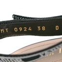 Christian Dior J'Adior Slingback Pump Black Short Heel Size 38