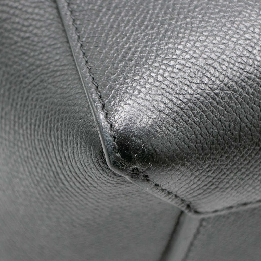 Celine Grained Calfskin Small Belt Bag Black