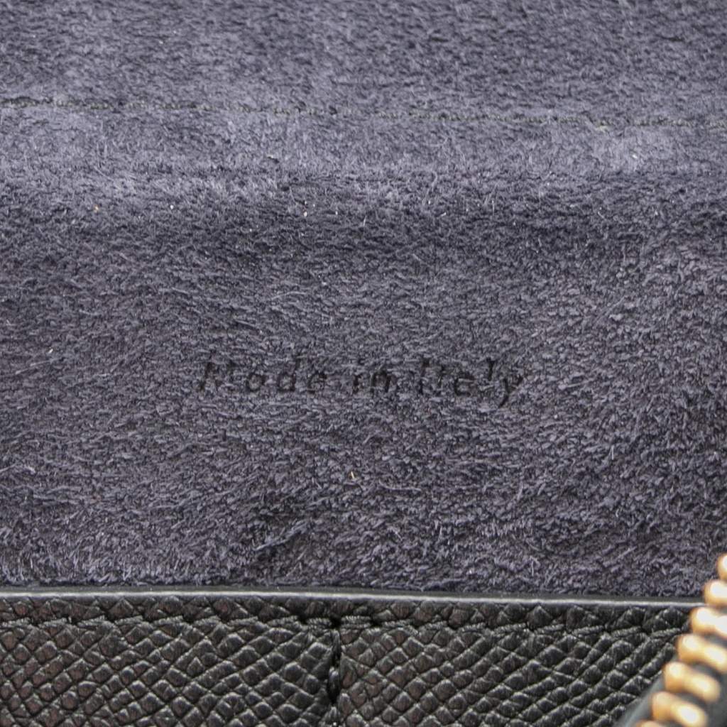 Celine Grained Calfskin Small Belt Bag Black