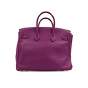 Hermes Birkin 25 Togo Purple