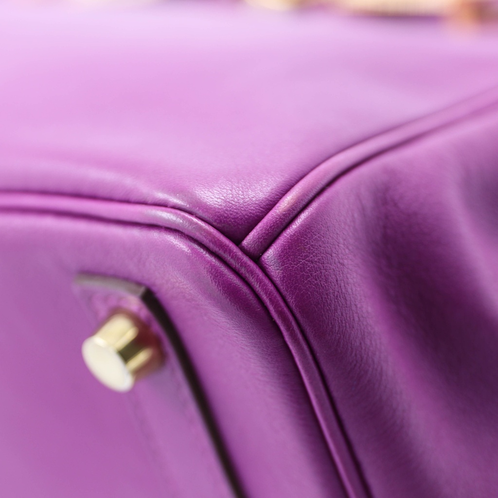 Hermes Birkin 25 Togo Purple