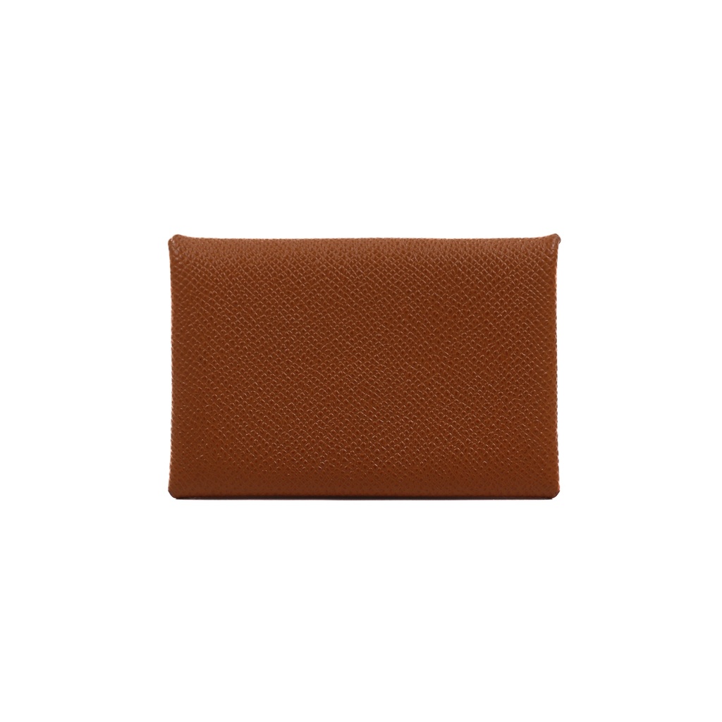 Hermes Epsom Brown Card Case 2022