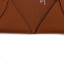 Hermes Epsom Brown Card Case 2022