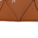 Hermes Epsom Brown Card Case 2022