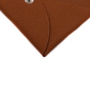 Hermes Epsom Brown Card Case 2022