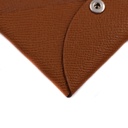 Hermes Epsom Brown Card Case 2022