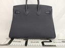 Hermes Birkin 25 Togo Palladium Hardware Handbag