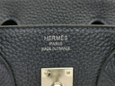 Hermes Birkin 25 Togo Palladium Hardware Handbag
