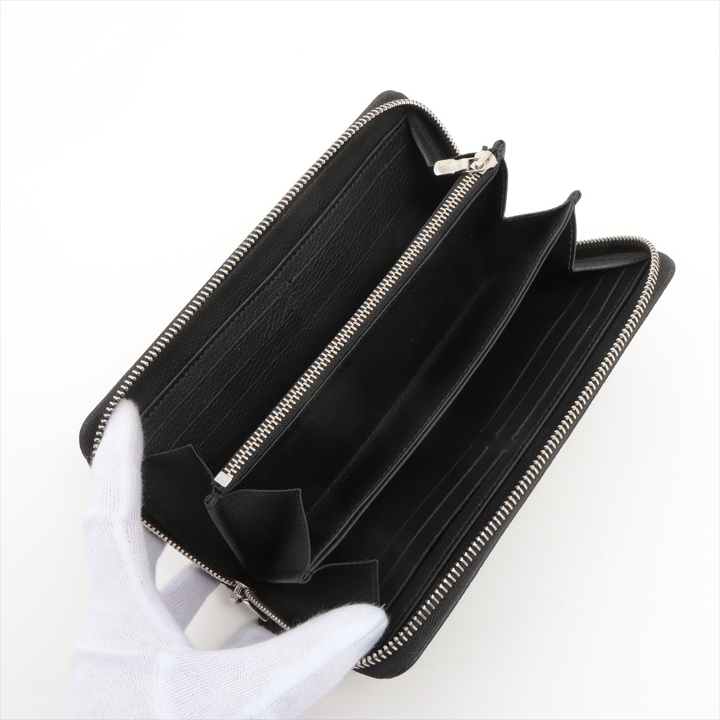 Louis Vuitton LV Logo Zippy Rock Me Round Zip Wallet