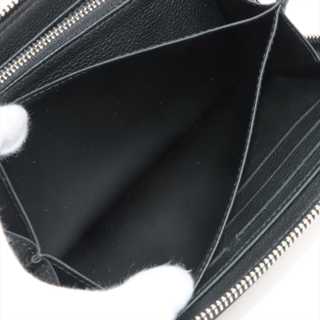Louis Vuitton LV Logo Zippy Rock Me Round Zip Wallet