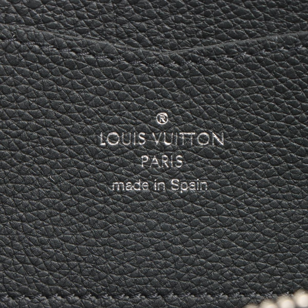 Louis Vuitton LV Logo Zippy Rock Me Round Zip Wallet