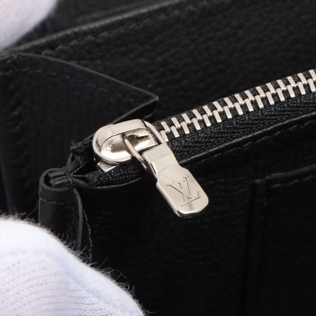 Louis Vuitton LV Logo Zippy Rock Me Round Zip Wallet