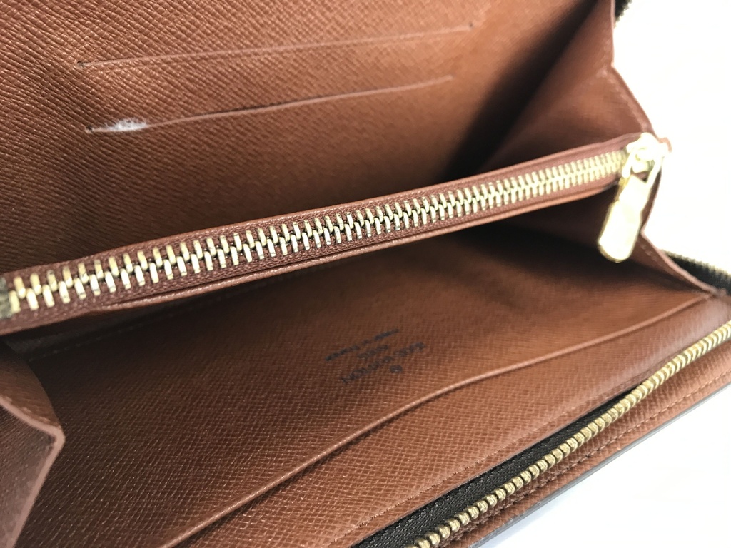 Louis Vuitton Monogram Canvas Zipper Long Wallet