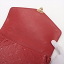Louis Vuitton Monogram Empreinte Pochette Metis Red 