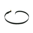 Gucci GG Marmont Leather Black Belt with Shiny Buckle 70 406831