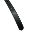 Gucci GG Marmont Leather Black Belt with Shiny Buckle 70 406831