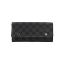Louis Vuitton Damier Graphite Long Flap Wallet