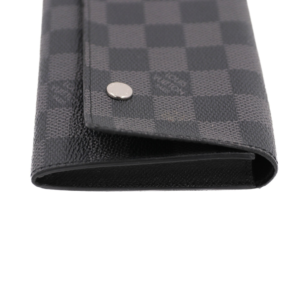 Louis Vuitton Damier Graphite Long Flap Wallet