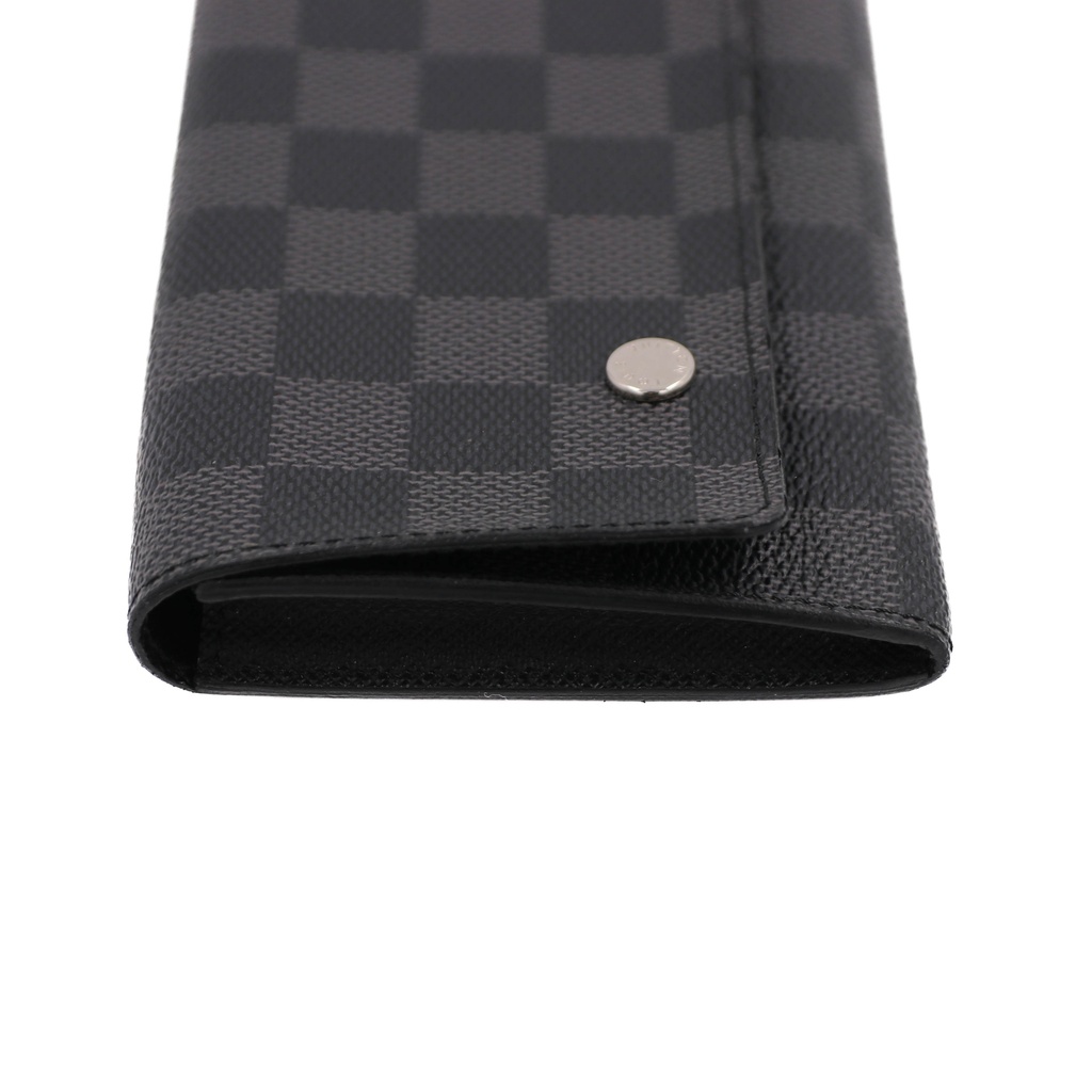 Louis Vuitton Damier Graphite Long Flap Wallet