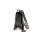Christian Dior Silver Diorama Flap Bag