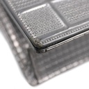 Christian Dior Silver Diorama Flap Bag