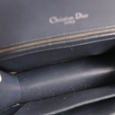 Christian Dior Silver Diorama Flap Bag
